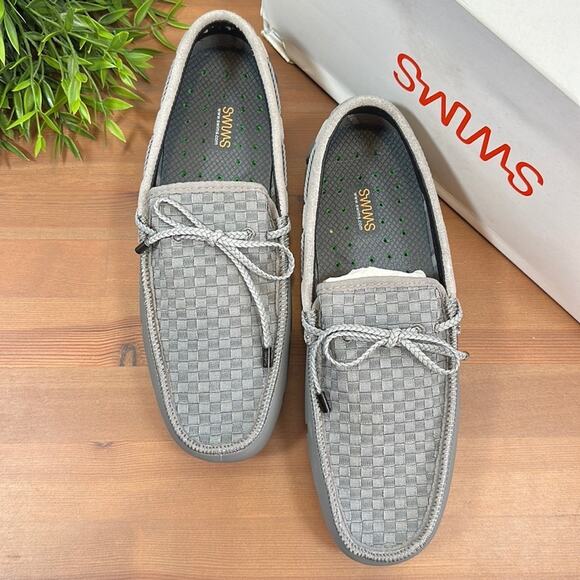 Swims Men's Woven Driver Loafers Size 8 - Picture 2 of 12